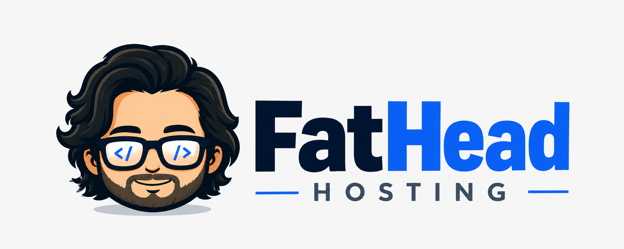 FatHead Hosting dark logo